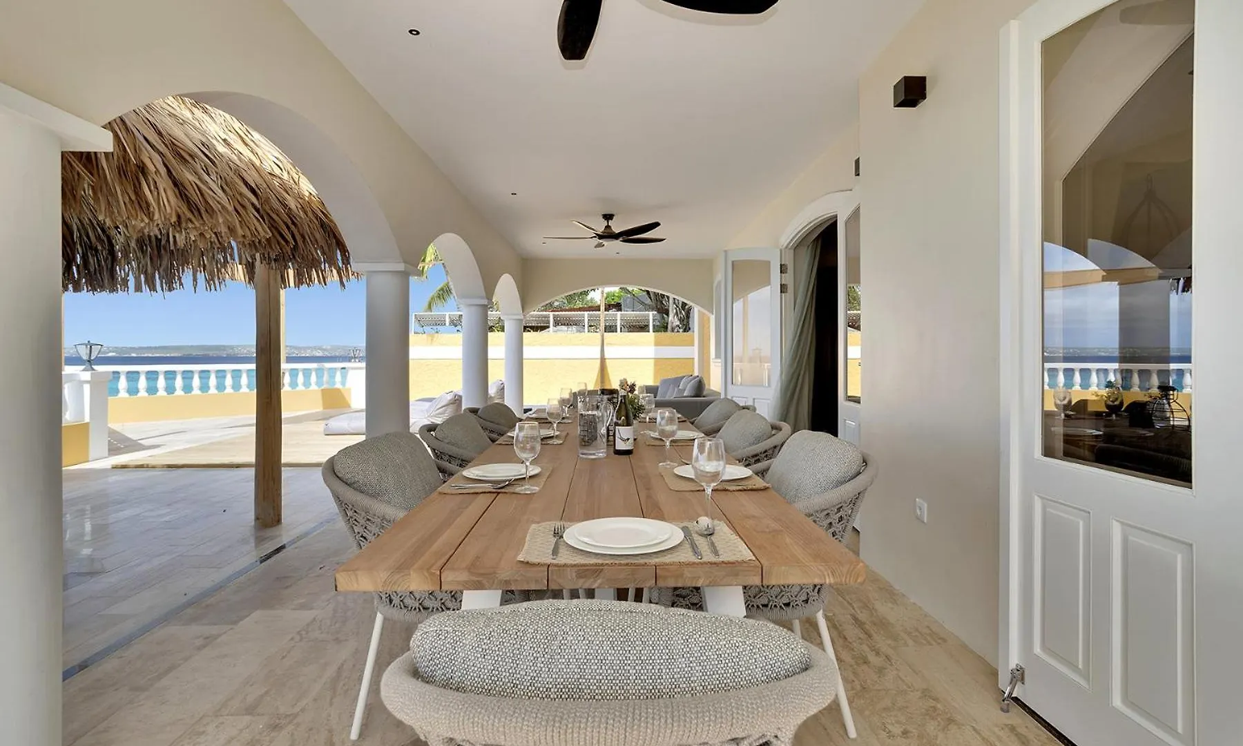 Oceanfront Villa Casa Mar Azul Kralendijk na wyspie Bonaire Bonaire, Saint Eustatius i Saba